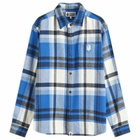 A Bathing Ape Men's Checked Overshirt in Blue