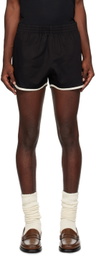 HAULIER Black Monaco Shorts