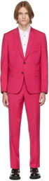 Paul Smith Pink Wool Soho Suit
