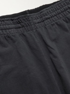 Acne Studios - Straight-Leg Organic Cotton-Jersey Shorts - Black
