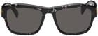 Dunhill Tortoiseshell Rectangular Sunglasses