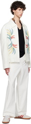 COMMAS White Appliqué Jacket