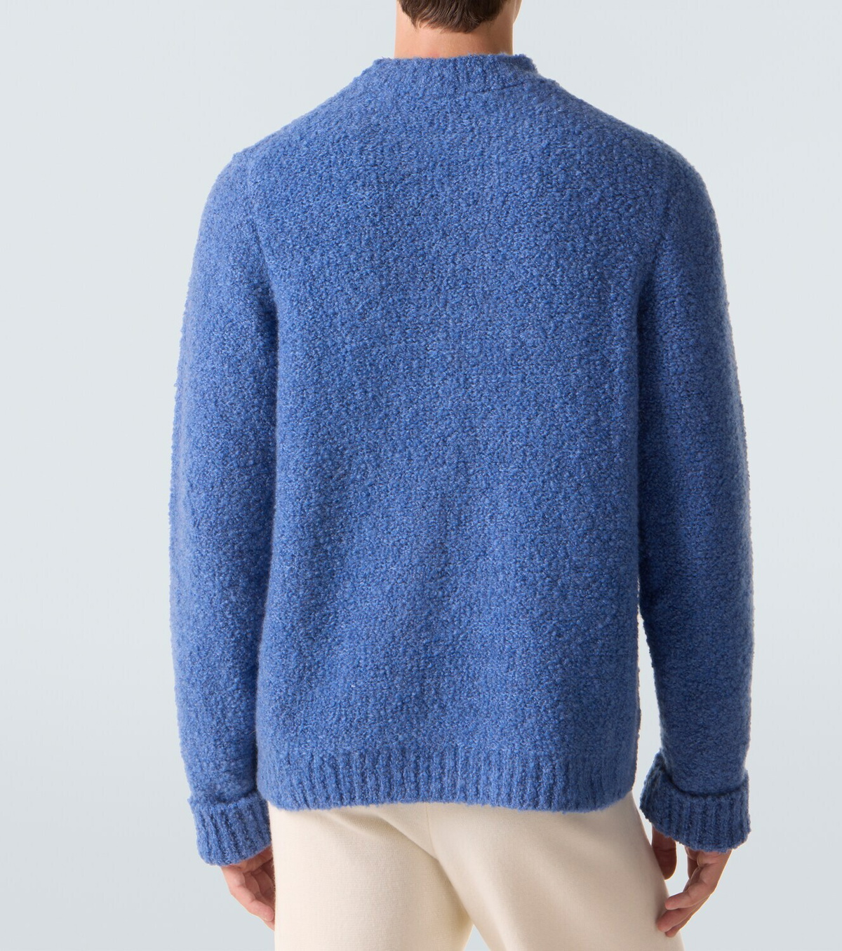God's True Cashmere Cloud cashmere sweater with lapis lazuli