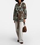 Alanui Echoes Of The Island wool and cotton cardigan