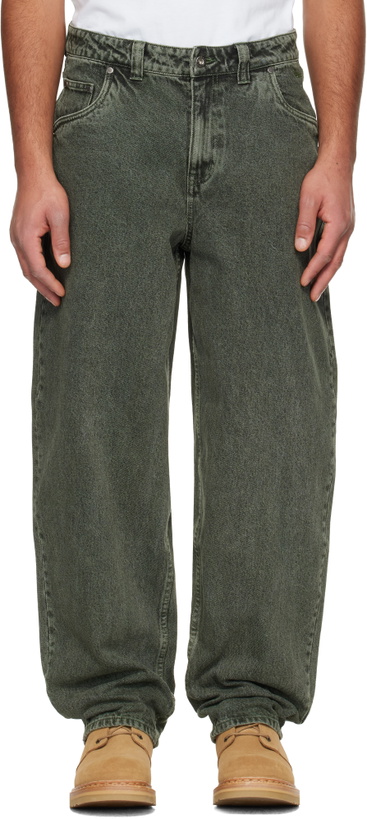 Photo: Dime Green Baggy Jeans
