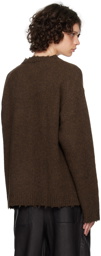 FREI-MUT Brown Hooks Sweater