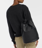 The Row Joe Medium leather backpack