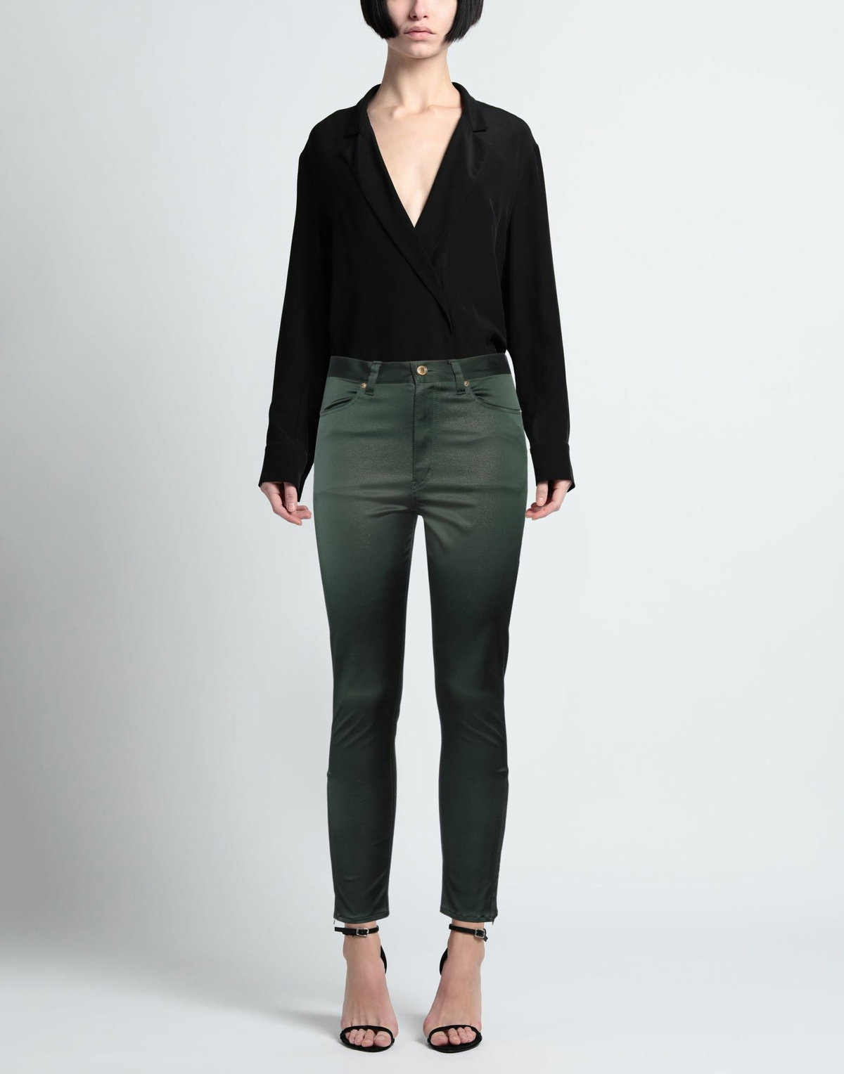Undercover Womens Pants Dark in Green
