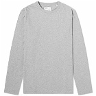 Colorful Standard Men's Long Sleeve Classic Organic T-Shirt in Heather Grey