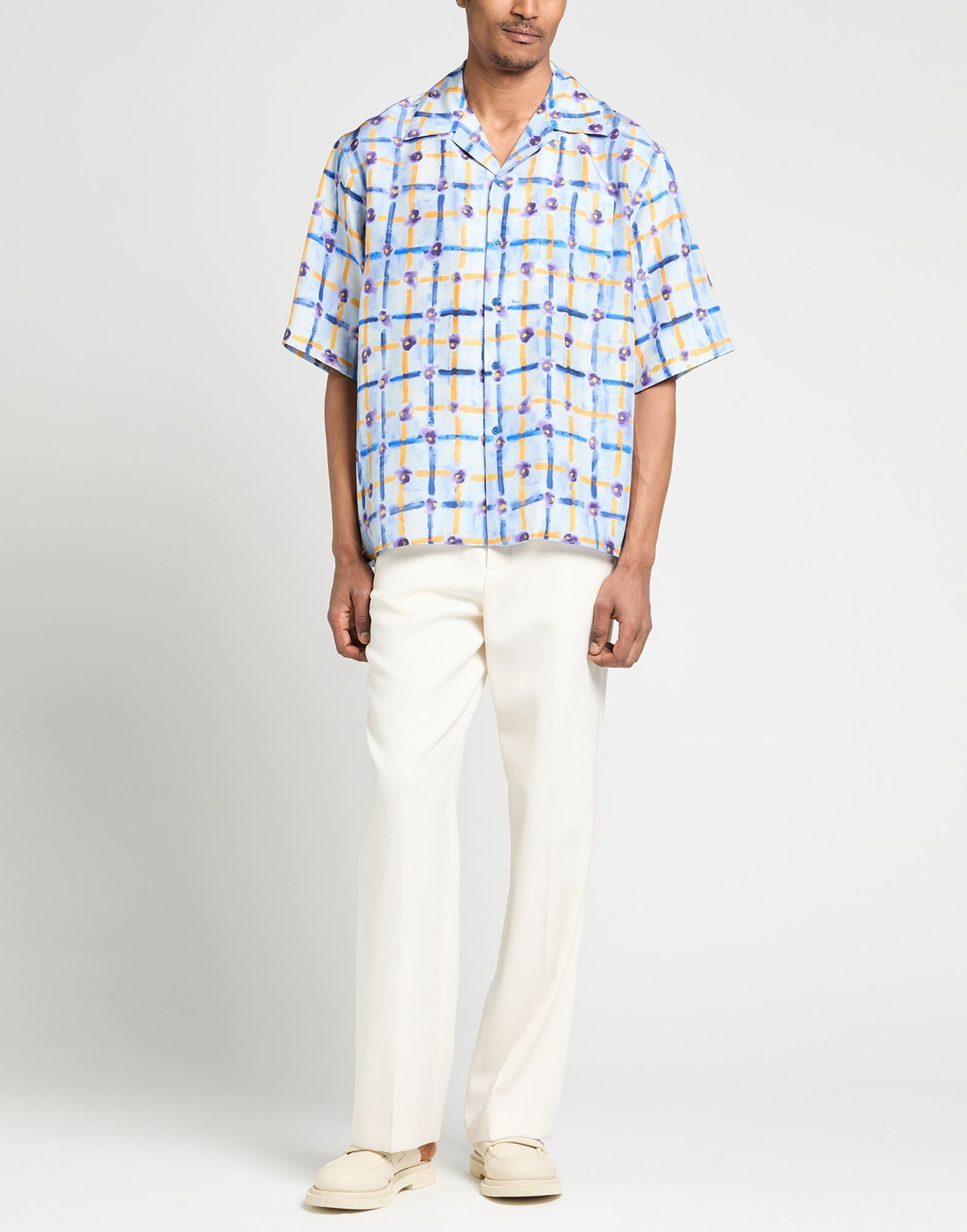 Marni Mens Shirt Light in Blue