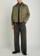 Our Legacy Auto Quilted Twill Jacket Taupe