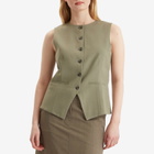 Samsøe Samsøe Women's Saruma Tailored Vest in Vetiver
