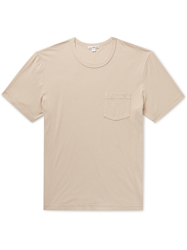 Photo: JAMES PERSE - Combed Cotton-Jersey T-Shirt - Pink