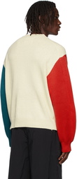 Jil Sander Off-White Cotton Sweater