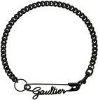 Jean Paul Gaultier Black 'The Gaultier' Necklace