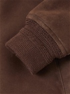 Kingsman - Shearling and Wool-Blend Jacket - Brown