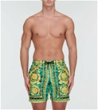 Versace Baroccodile swim trunks