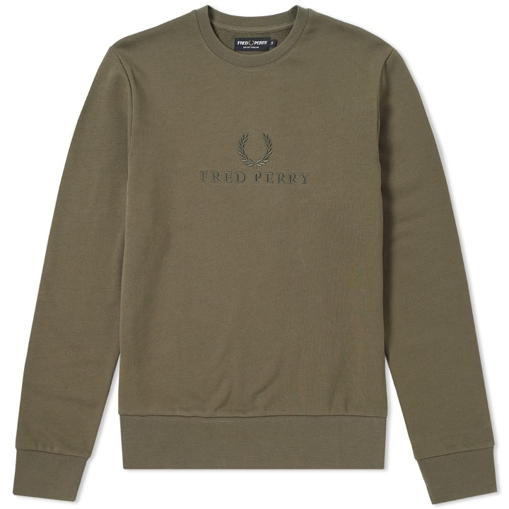Photo: Fred Perry Tonal Embroidered Sweat