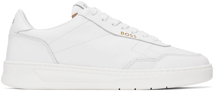 Photo: BOSS White Baltimore Sneakers
