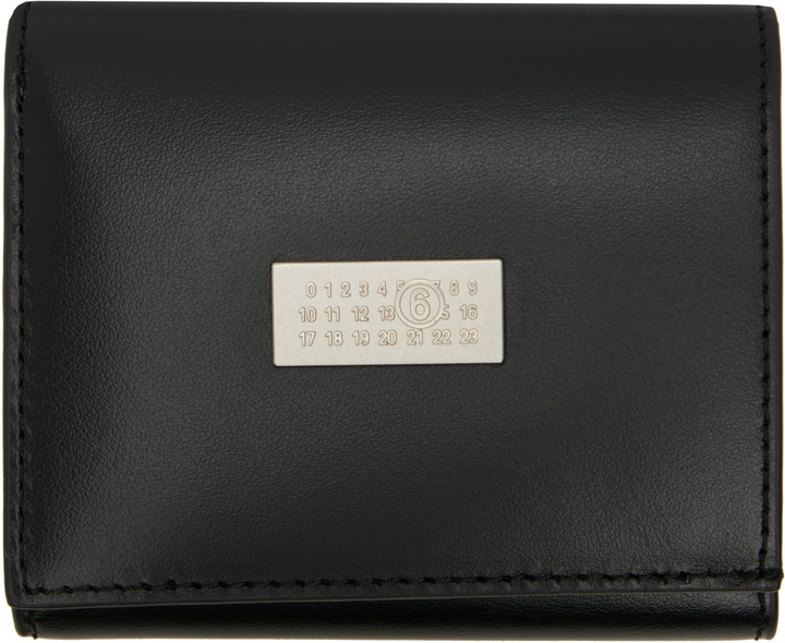 Photo: MM6 Maison Margiela Black Numeric Wallet