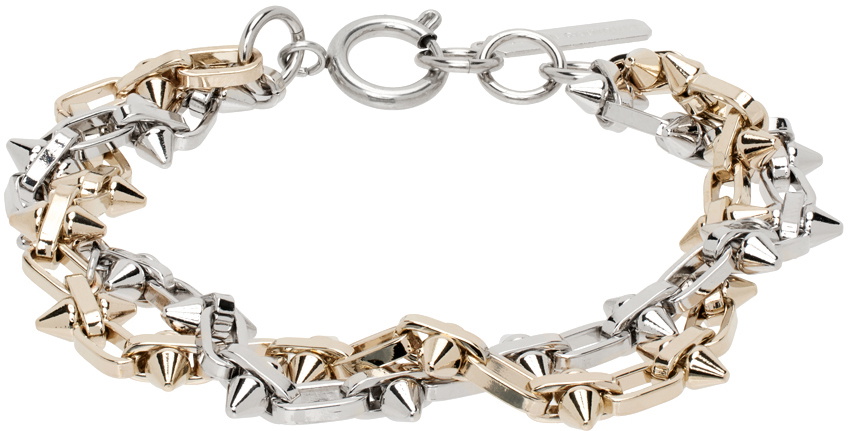Justine Clenquet Silver Holly Pearl Bracelet Justine Clenquet