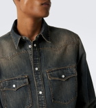Fendi Faded denim shirt