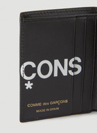 Comme des Garçons Wallet Logo Bi-Fold Wallet