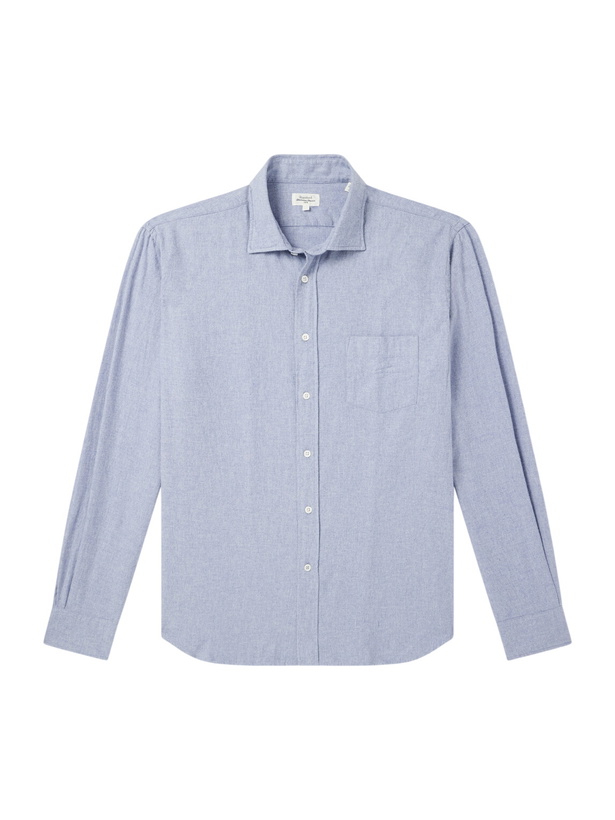 Photo: Hartford - Paul Cotton-Flannel Shirt - Blue
