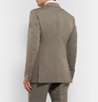 TOM FORD - Army-Green O'Connor Slim-Fit Cotton and Silk-Blend Suit Jacket - Green