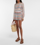 Missoni Mare Zig-zag high-rise wide-leg shorts