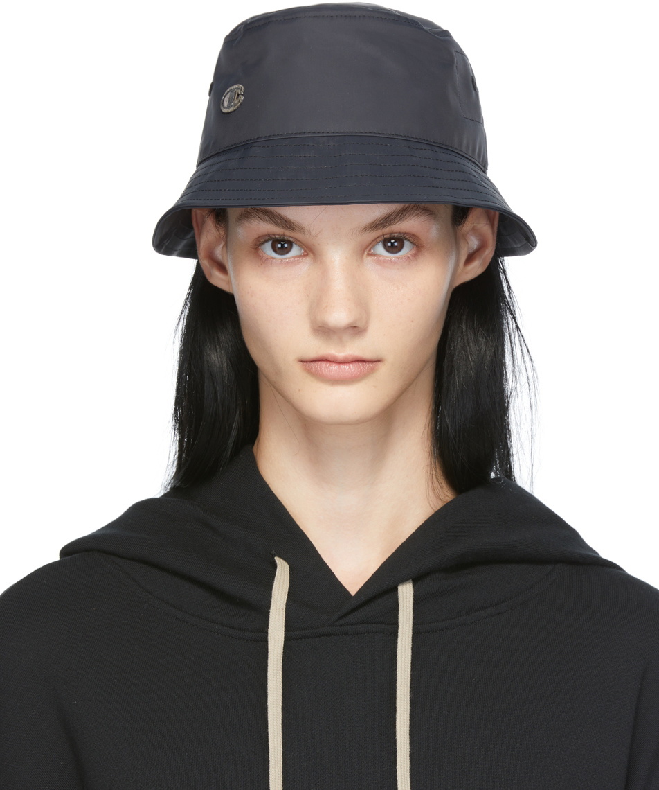 新品 RICK OWENS × 22SS CHAMPION BUCKET HAT リックオウエンス