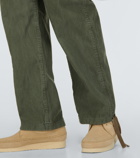Sacai - Belted cotton pants