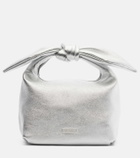 Aquazzura Bow Tie Mini leather top-handle bag