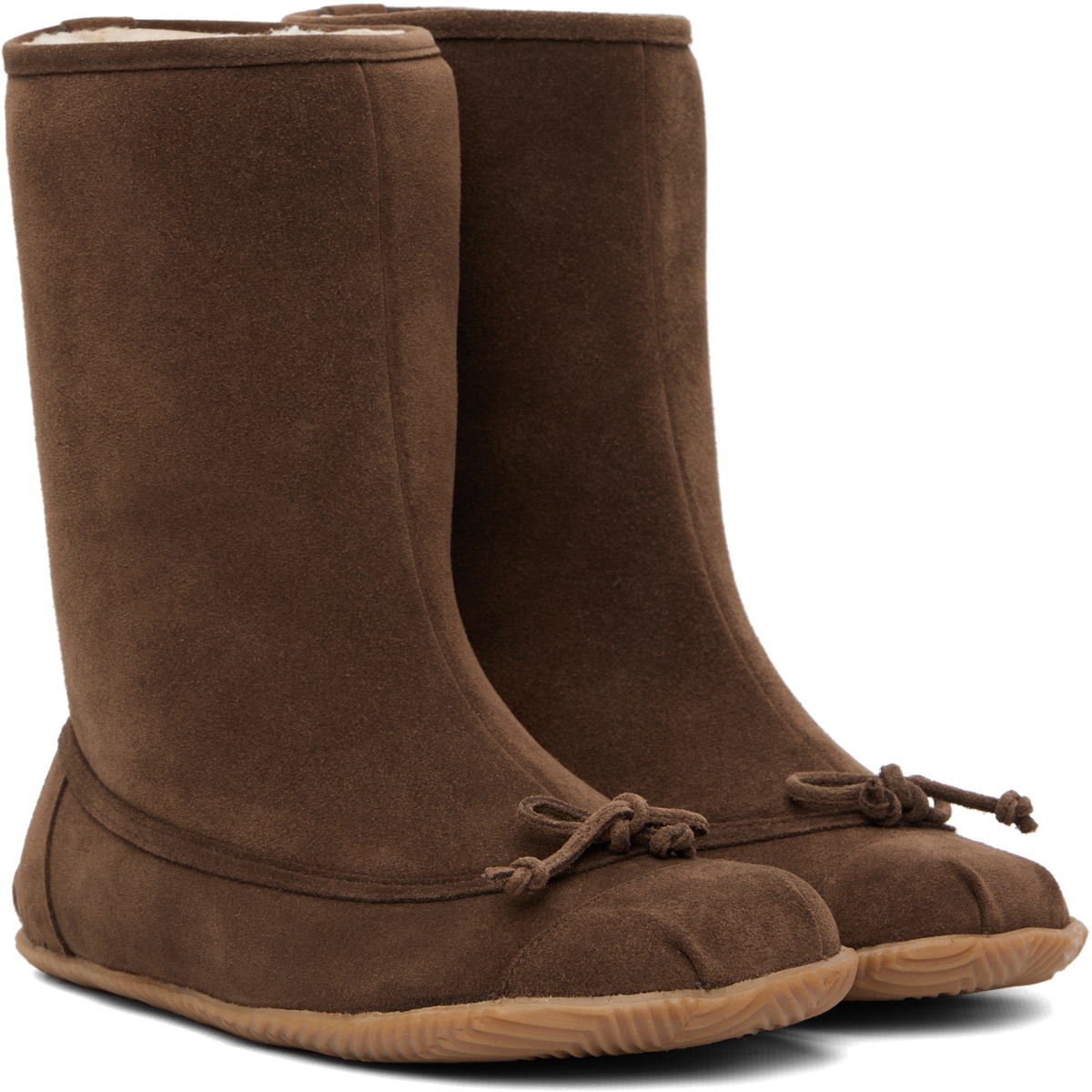 ABRA Brown Tall Baby Boots