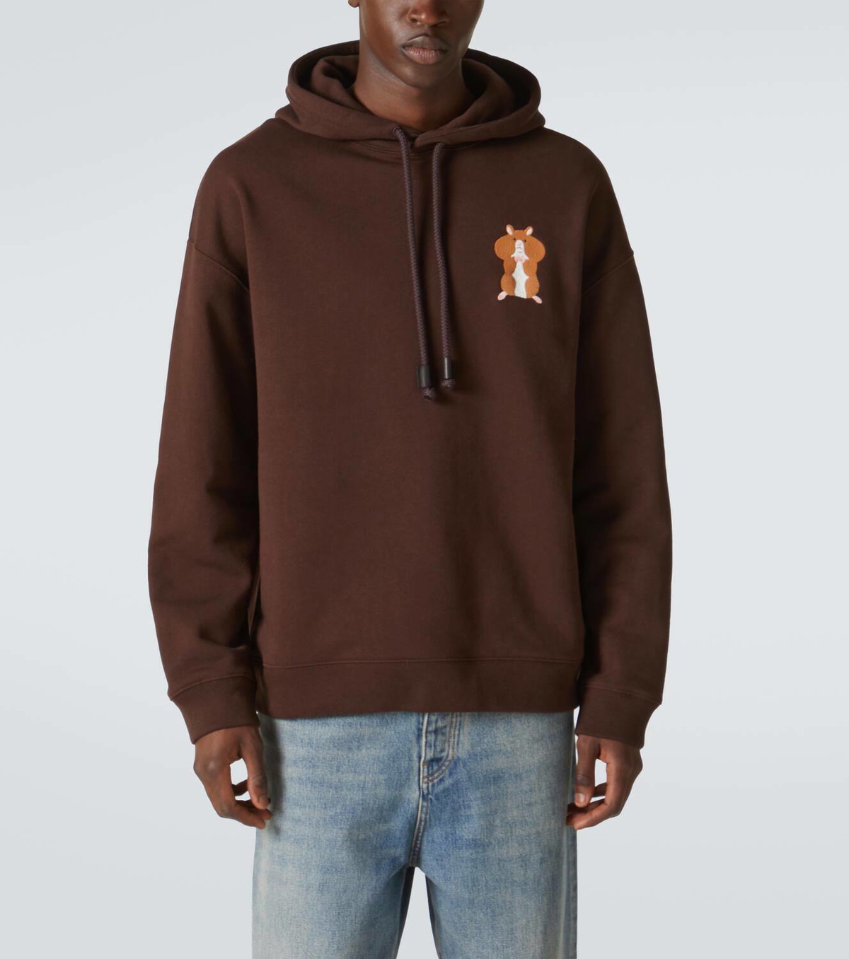 Loewe x Suna Fujita cotton jersey hoodie Loewe