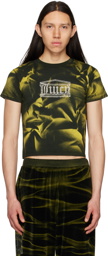 Aries Black Juicy Couture Edition Sun-Bleached T-Shirt