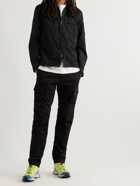 C.P. Company - Cotton-Sateen Zip-Up Overshirt - Black