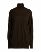 Jucca Womens Turtleneck Dark in Brown
