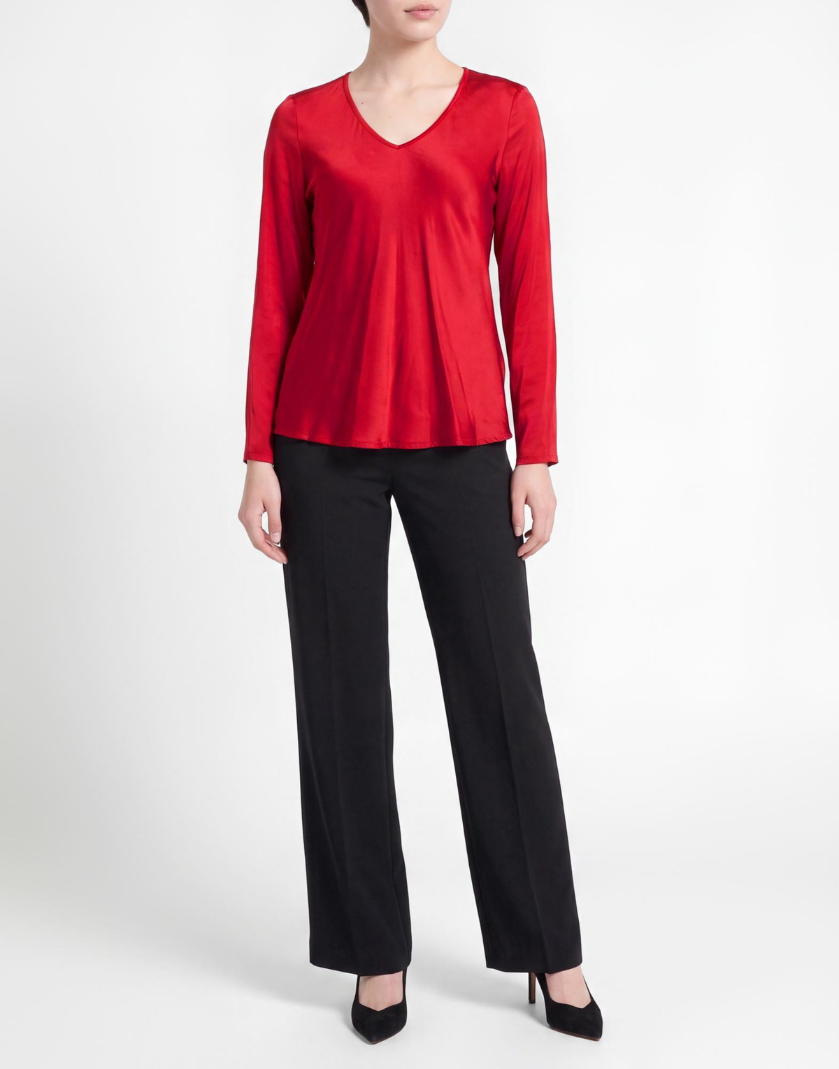 Manila Grace Womens Top Brick