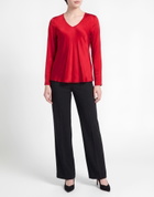 Manila Grace Womens Top Brick