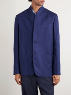 SEASE - Ellen Linen and Cotton-Blend Blazer - Blue