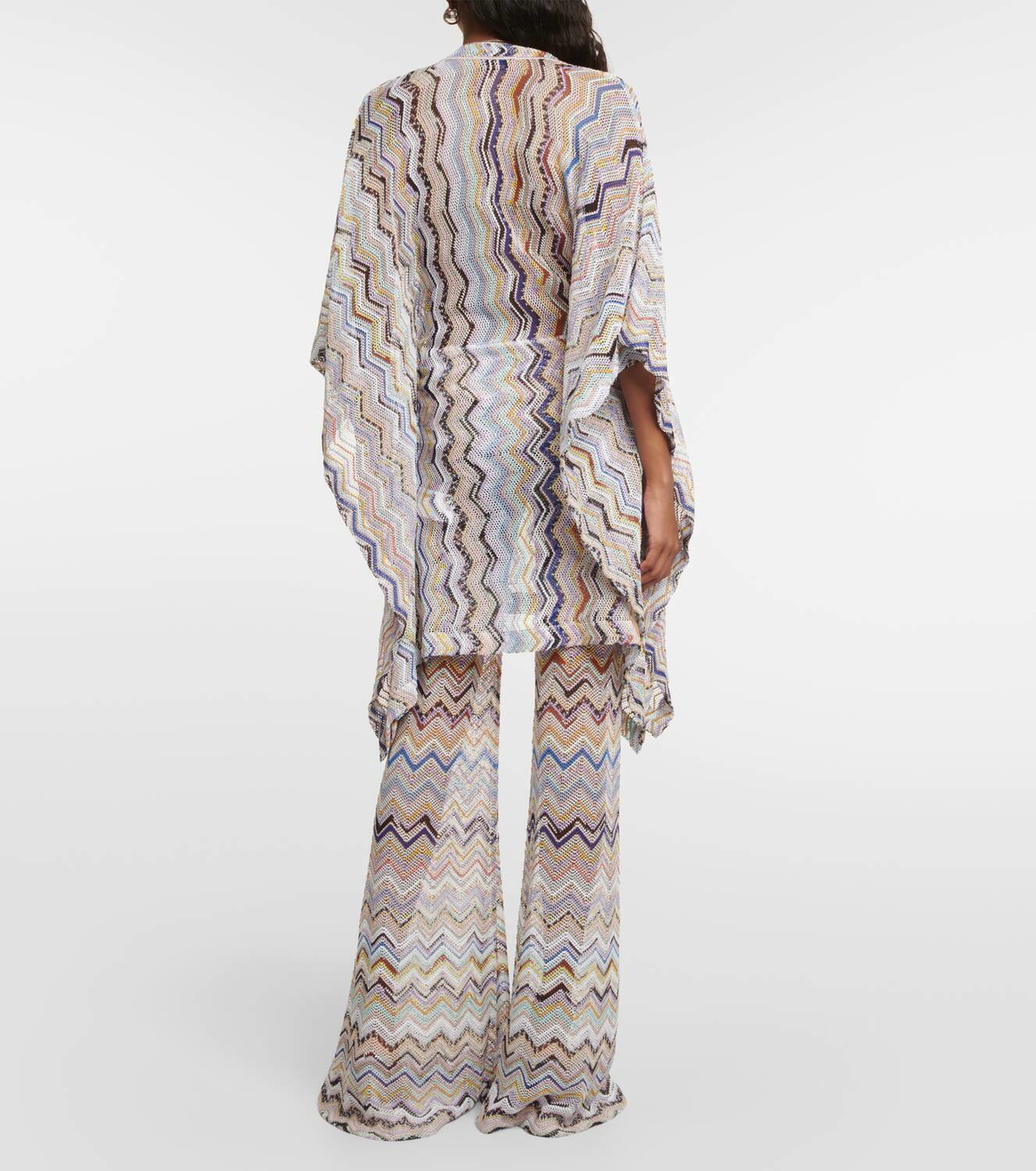 【MISSONI】mare プリント satin kaftan Missoni Mare Zig Zag kaftan Missoni Mare