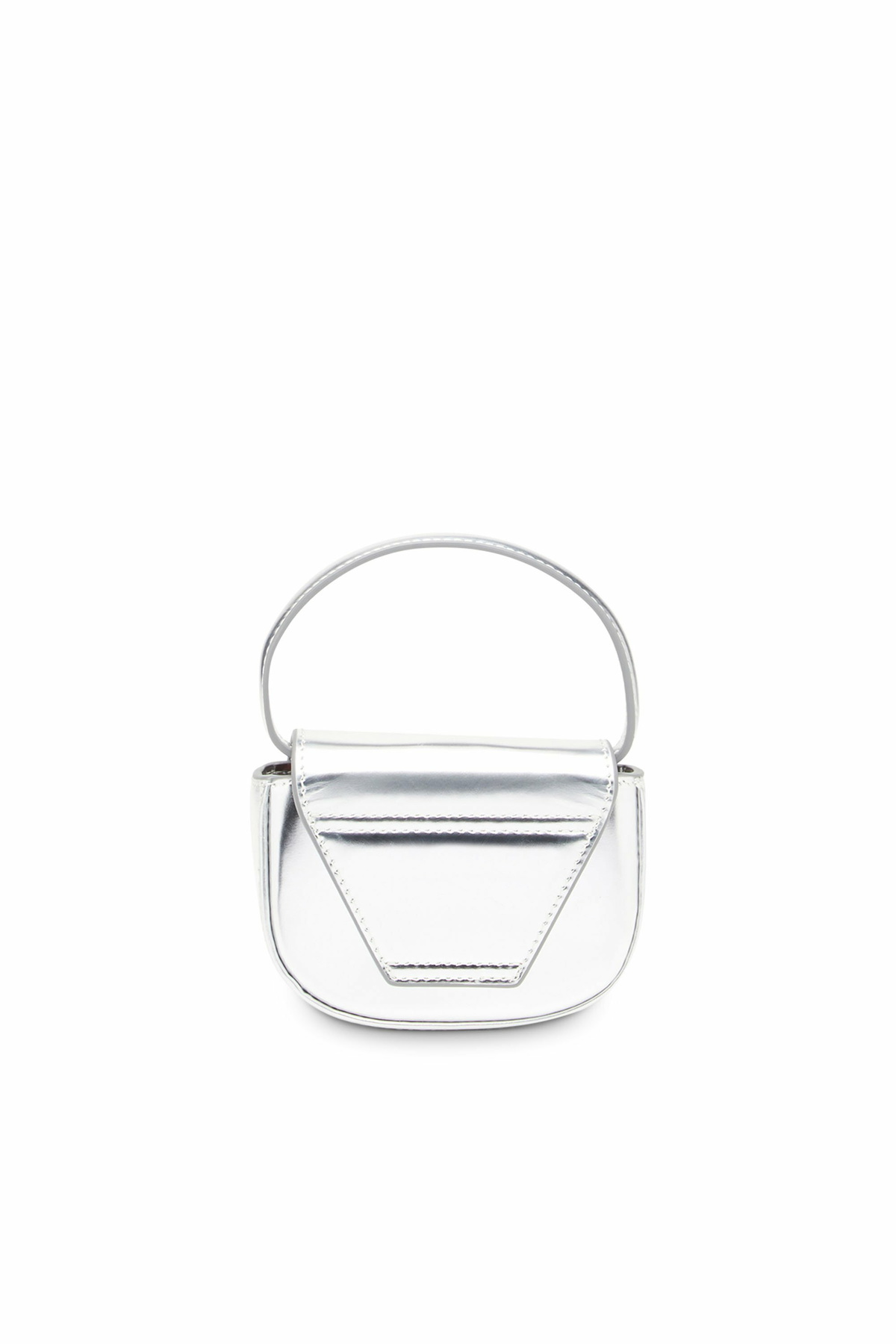 Diesel 1DR-XS-S-Iconic mini bag in mirrored leather - Handbags 