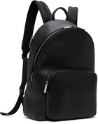 BOSS Black Smart Sleeve Grained Leather Backpack