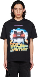 VTMNTS Black 'Back To The Future' T-Shirt