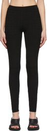 Givenchy Black 4G Jacquard Leggings