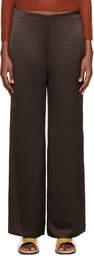 Vince Brown Flare Lounge Pants