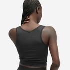 SKIMS Women's Cotton Rib Tank in Soot