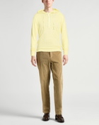 120% Lino Mens T-shirt Pastel in Yellow
