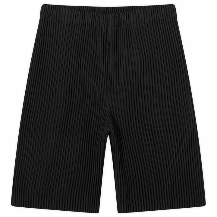 Photo: Homme Plissé Issey Miyake Men's Pleated Shorts in Black